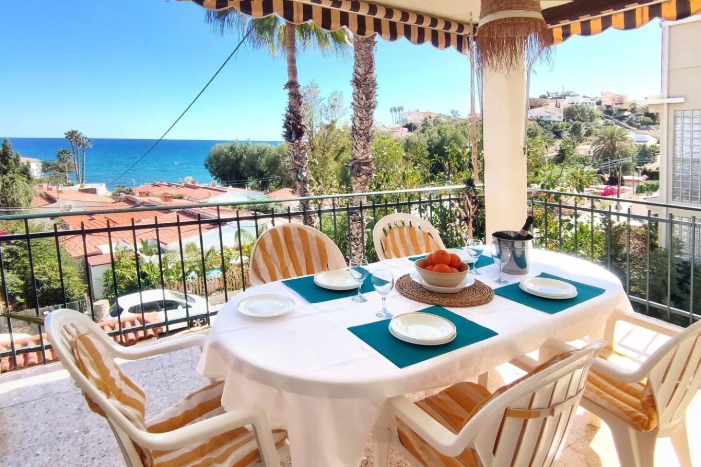 Casona Del Mar Terraza Y Vistas Al Mediterraneo El Campello Exterior foto