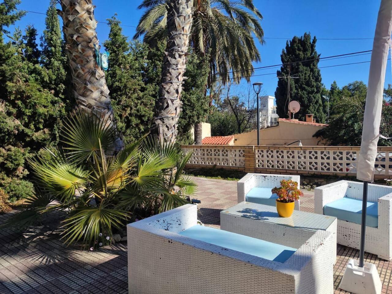 Casona Del Mar Terraza Y Vistas Al Mediterraneo El Campello Exterior foto