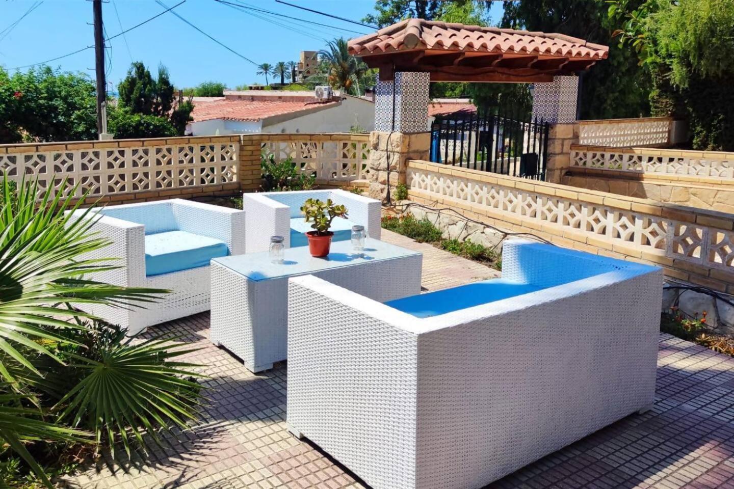 Casona Del Mar Terraza Y Vistas Al Mediterraneo El Campello Exterior foto